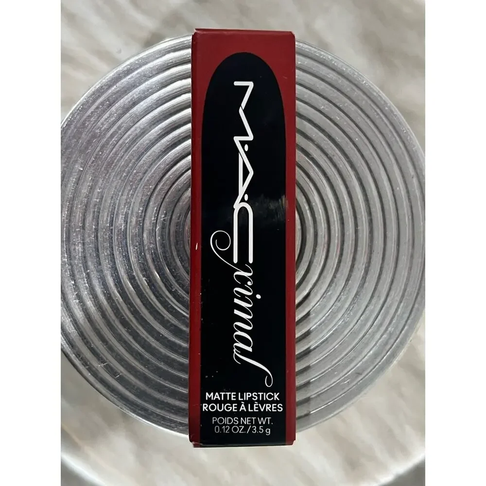 NEW MAC Cosmetics M·A·Cximal Silky Matte Lipstick Overstatement Burnt Orange
